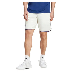 Men's Pro Ergo 9 Inch Tennis Shorts Off White-Apparel-Adidas-JY4850_2-Tennis Express