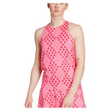 Women's Club Graphic Tennis Tank Lucid Pink and Better Scarlet-Apparel-Adidas-JY5131_2-Tennis Express
