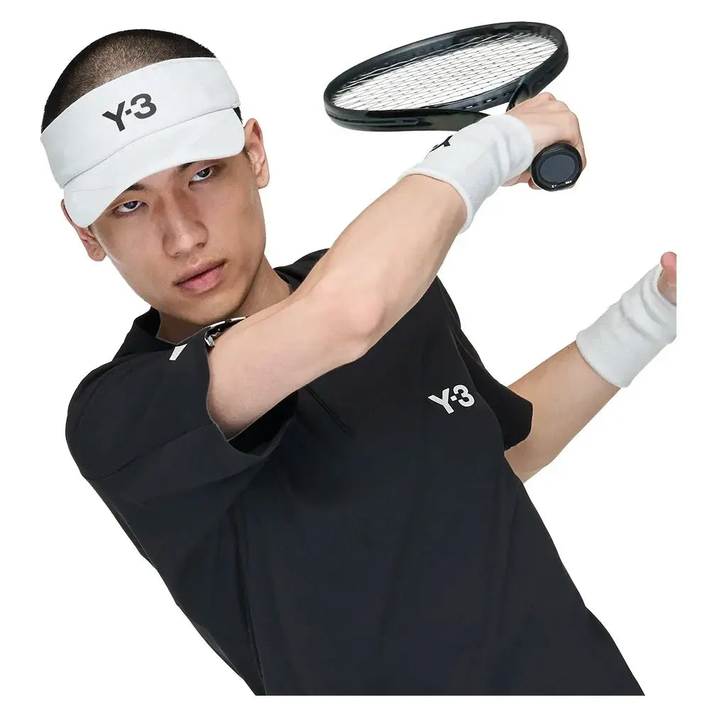 トップス y Men's Y-3 Zip Tennis Top Black – Tennis Express