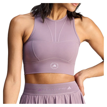 Women's Stella McCartney True Purpose Training Tank Legacy Purple-Apparel-Adidas-JY8138_3-Tennis Express