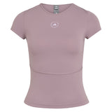 Women's Stella McCartney True Purpose Training Tee Legacy Purple-Apparel-Adidas-JY8139_1-Tennis Express