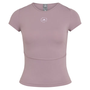 Women's Stella McCartney True Purpose Training Tee Legacy Purple-Apparel-Adidas-JY8139_1-Tennis Express
