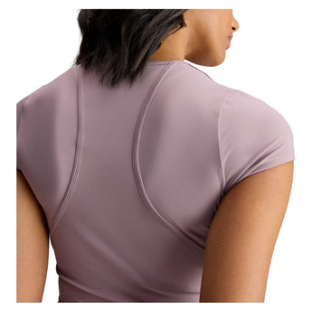 Women's Stella McCartney True Purpose Training Tee Legacy Purple-Apparel-Adidas-JY8139_6-Tennis Express