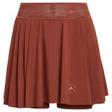 Women's Stella McCartney Pleated Training Skort Burnt Sienna-Apparel-Adidas-XS-, [current_file_name-Tennis Express