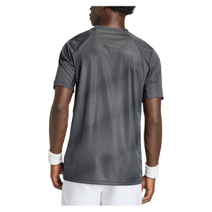 Men's Club Graphic Tennis Tee Black-Apparel-Adidas-JY9590-S26-4-Tennis Express