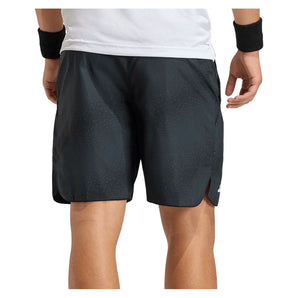 Men's Club Graphic 9 Inch Tennis Shorts Carbon-Apparel-Adidas-JY9592-4-Tennis Express