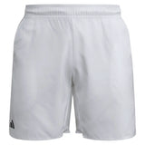 Men's Club Graphic 7 Inch Tennis Shorts White-Apparel-Adidas-JY9593-1.1-Tennis Express