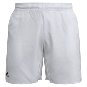 Men's Club Graphic 7 Inch Tennis Shorts White-Apparel-Adidas-JY9593-1.1-Tennis Express