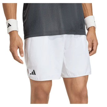 Men's Club Graphic 7 Inch Tennis Shorts White-Apparel-Adidas-JY9593-3-Tennis Express