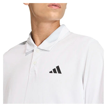 Men's Club Graphic Tennis Polo White-Apparel-Adidas-JY9595-S26-6-Tennis Express