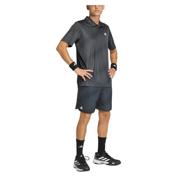 Men's Club Graphic Tennis Polo Carbon-Apparel-Adidas-JY9596-S26-5-Tennis Express