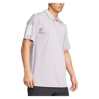 Men's Club 3 Stripe Tennis Top-Apparel-Adidas-JZ3491-S26-3-Tennis Express