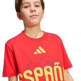 Juniors' Spain World Cup 2026 OLP Soccer Tee Vivid Red,Apparel,Adidas,,,Tennis Express,JZ8878-2