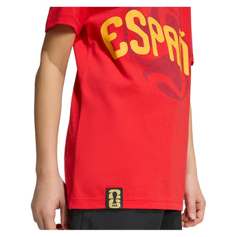 Juniors' Spain World Cup 2026 OLP Soccer Tee Vivid Red,Apparel,Adidas,,,Tennis Express,JZ8878-4