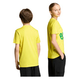 Junior's Brazil OLP Soccer Tee Bright Yellow,Apparel,Adidas,,,Tennis Express,JZ8880_4