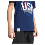 Juniors' USA World Cup 2026 OLP Soccer Tee Tena Blue,Apparel,Adidas,,,Tennis Express,JZ8881_4