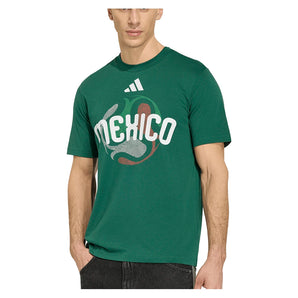 Men's Mexico World Cup 2026 Soccer Tee Dark Green,Apparel,Adidas,,,Tennis Express,JZ8916-1