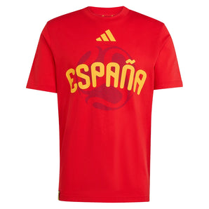 Men's Spain World Cup 2026 OLP Soccer Tee Vivid Red,Apparel,Adidas,Vivid Red,XS,Tennis Express,JZ8920-1