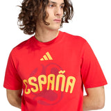 Men's Spain World Cup 2026 OLP Soccer Tee Vivid Red,Apparel,Adidas,,,Tennis Express,JZ8920-4