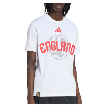 Men's England OLP Soccer Tee White,Apparel,Adidas,,,Tennis Express,JZ8926-1