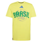 Men's Brazil World Cup 2026 OLP Soccer Tee Bright Yellow,Apparel,Adidas,Bright Yellow,XS,Tennis Express,JZ8926