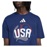 Men's USA World Cup 2026 OLP Soccer Tee Tena Blue,Apparel,Adidas,,,Tennis Express,JZ8930-3
