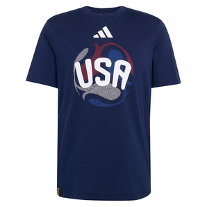 Men's USA World Cup 2026 OLP Soccer Tee Tena Blue,Apparel,Adidas,Tena Blue,XS,Tennis Express,JZ8930