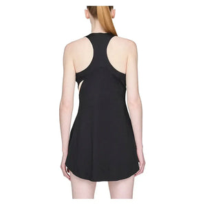 Women's Y-3 Wow Pro Tennis Dress Black-Apparel-Adidas-JZ9304-H25-5-Tennis Express