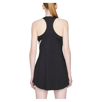 Women's Y-3 Wow Pro Tennis Dress Black-Apparel-Adidas-JZ9304-H25-5-Tennis Express