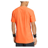Men's Freelift Tennis Tee Pure Orange-Apparel-Adidas-KA5891-S26-4-Tennis Express