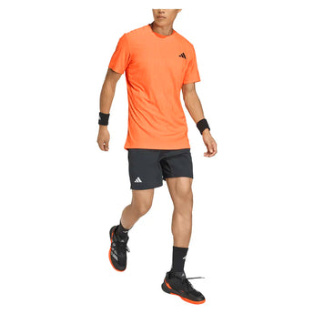 Men's Freelift Tennis Tee Pure Orange-Apparel-Adidas-KA5891-S26-5-Tennis Express