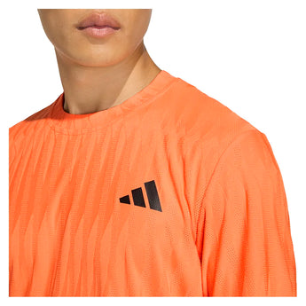 Men's Freelift Tennis Tee Pure Orange-Apparel-Adidas-KA5891-S26-6-Tennis Express