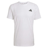 Men's Freelift Tennis Tee White-Apparel-Adidas-KA5894-S26-1-Tennis Express