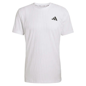 Men's Freelift Tennis Tee White-Apparel-Adidas-KA5894-S26-1-Tennis Express