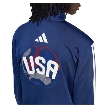 Men's USA World Cup 2026 OLP Soccer Track Top Tena Blue,Apparel,Adidas,,,Tennis Express,KA6056-4
