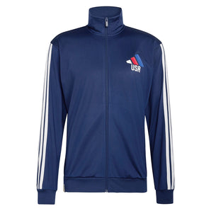 Men's USA World Cup 2026 OLP Soccer Track Top Tena Blue,Apparel,Adidas,Tena Blue,XS,Tennis Express,KA6056