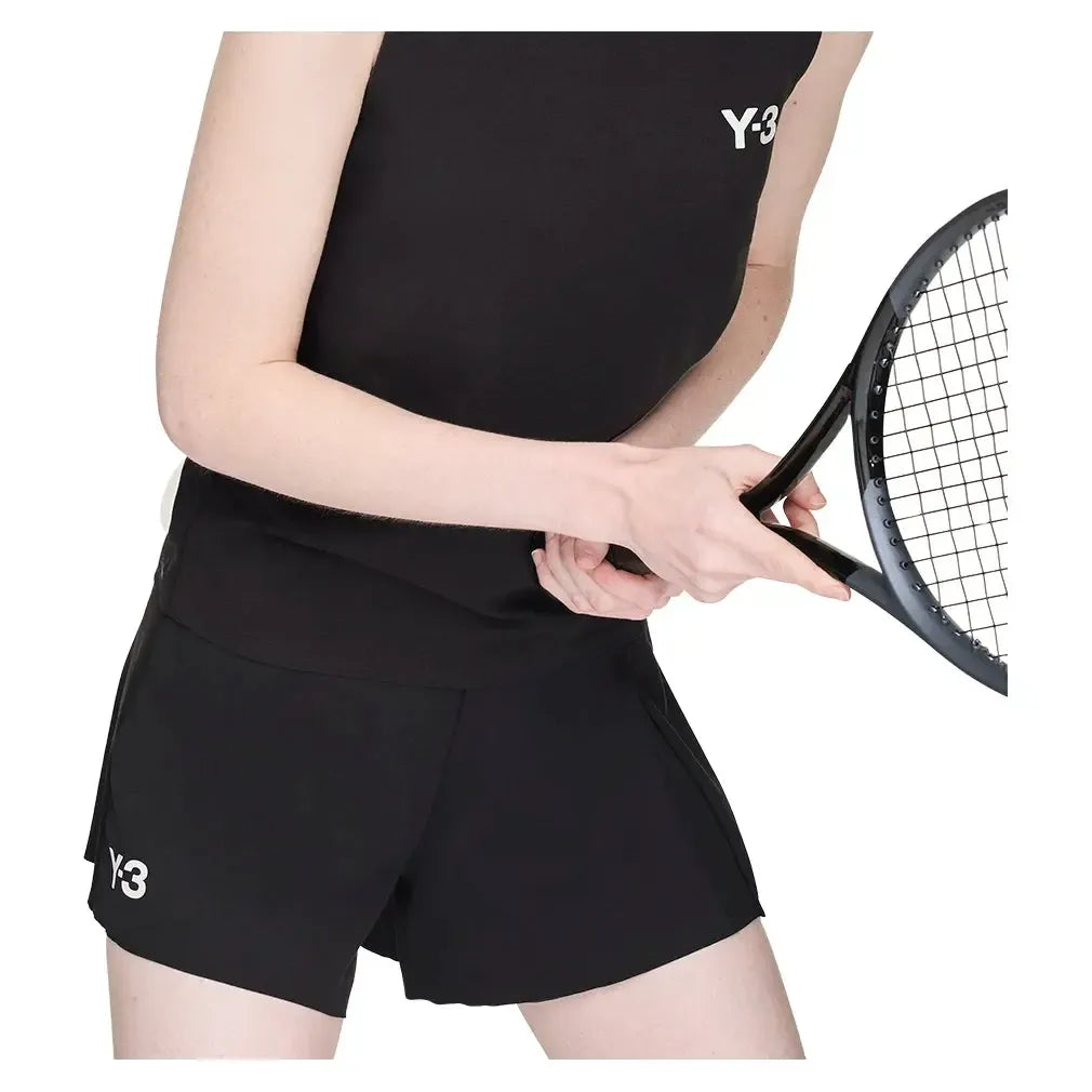 Women's Y-3 Match Tennis Short Black | Tennis Express