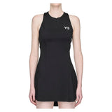Women's Y-3 Wow Pro Tennis Dress Black-Apparel-Adidas-KA9804-H25-Tennis Express