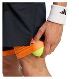 Men's Melbourne Tennis Short Set Black-Apparel-Adidas-KB3385-S26-7-Tennis Express