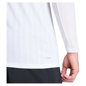 Men's Roland Garros Longsleeve WOW Tennis Top White-Apparel-Adidas-KB3440_6-Tennis Express