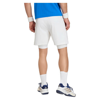 Men's Paris Tennis Shorts Set White,Apparel,Adidas,,,Tennis Express,KB3442-3