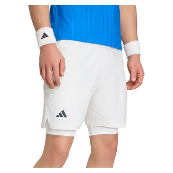 Men's Paris Tennis Shorts Set White,Apparel,Adidas,,,Tennis Express,KB3442-U26-3