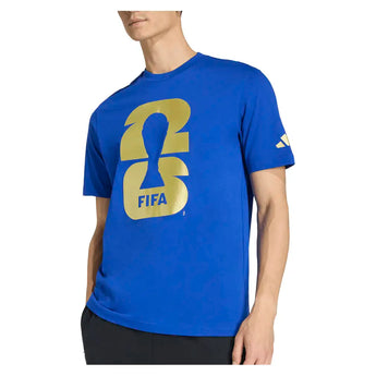 Men's Official World Cup 2026 Emblem Tee Blue,Apparel,Adidas,,,Tennis Express,KB3705-F26-3