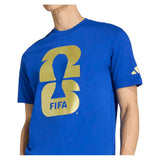 Men's Official World Cup 2026 Emblem Tee Blue,Apparel,Adidas,,,Tennis Express,KB3705-F26-6