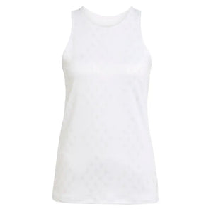 Women's Club Graphic Tennis Tank White and Dash Grey-Apparel-Adidas-KB8354_1-Tennis Express