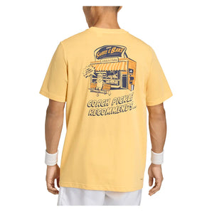 Men's Graphic Pickleball Tee Semi Impact Orange-Apparel-Adidas-KB9436-S26-4-Tennis Express