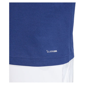 Men's Heritage Graphic Tennis Top Dark Blue-Apparel-Adidas-KB9443_5-Tennis Express
