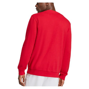 Men's Heritage Longsleeve Graphic Tennis Top Power Red-Apparel-Adidas-KB9444-U26-4-Tennis Express