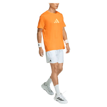 Men's Graphic Tennis Top Pure Orange-Apparel-Adidas-KB9450-S26-5_e2442110-03b1-4877-bcdb-38fc06babb5b-Tennis Express