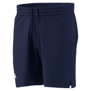 Men's Ergo 9 Inch Tennis Shorts Dark Blue-Apparel-Adidas-KB9648_1-Tennis Express